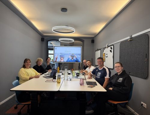 Fortschrittsdialog mit der Projektregierung